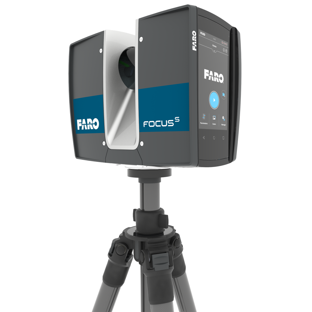 FARO Focus S70 3D laser scanner on tripod